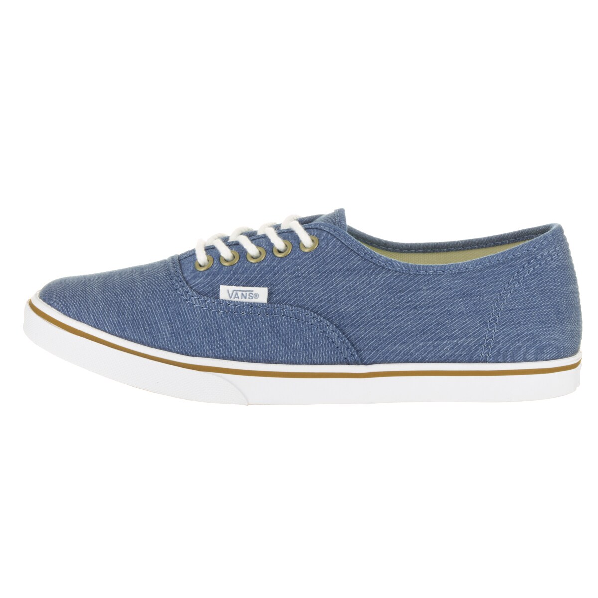 vans authentic lo pro chambray black
