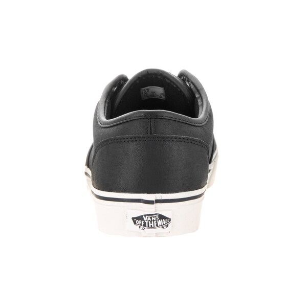vans atwood black leather mens