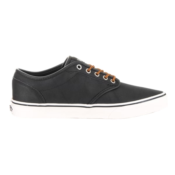 vans atwood leather black marshmallow