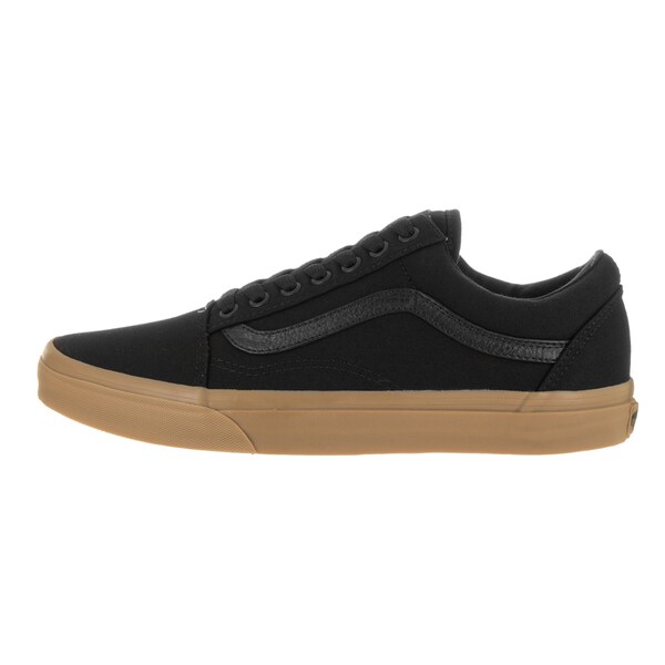 vans old skool canvas gum black