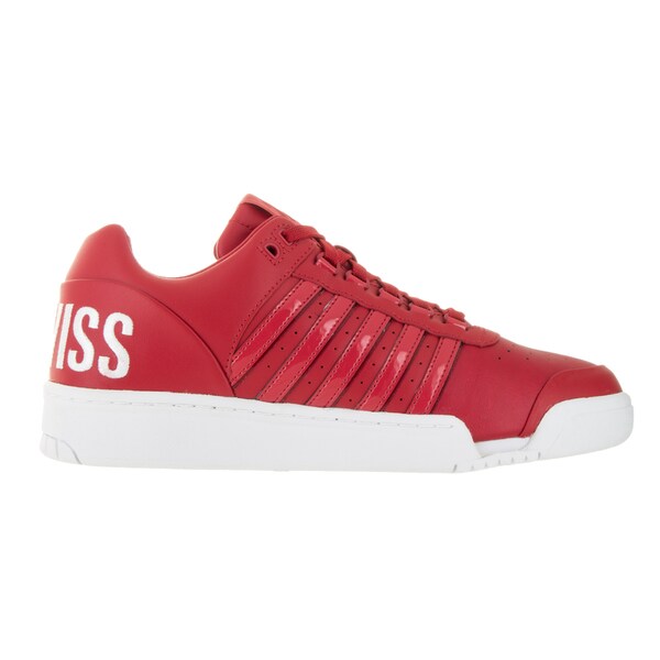 mens red k swiss