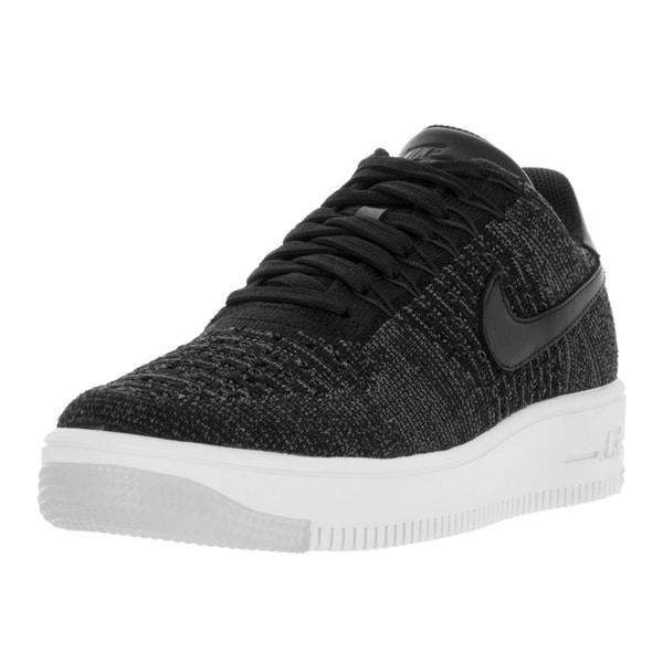af1 flyknit low black