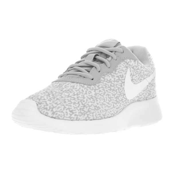 gray and white nike shoes womens