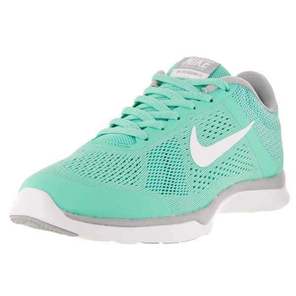 nike grey and turquoise shoes