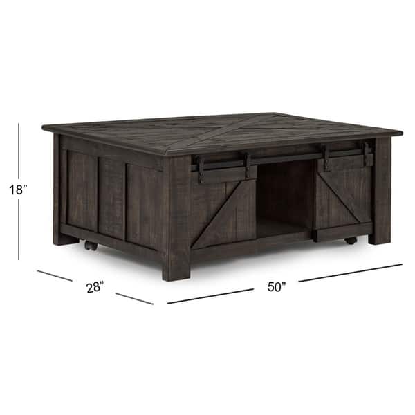 Garrett Coffee Table - Charcoal Garrett Coffee Table - Charcoal