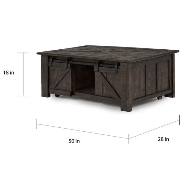 Garrett Coffee Table - Charcoal Garrett Coffee Table - Charcoal