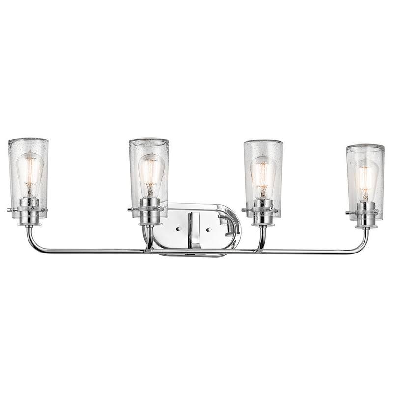 Kichler Lighting Braelyn Collection 4-light Chrome Bath/Vanity Light