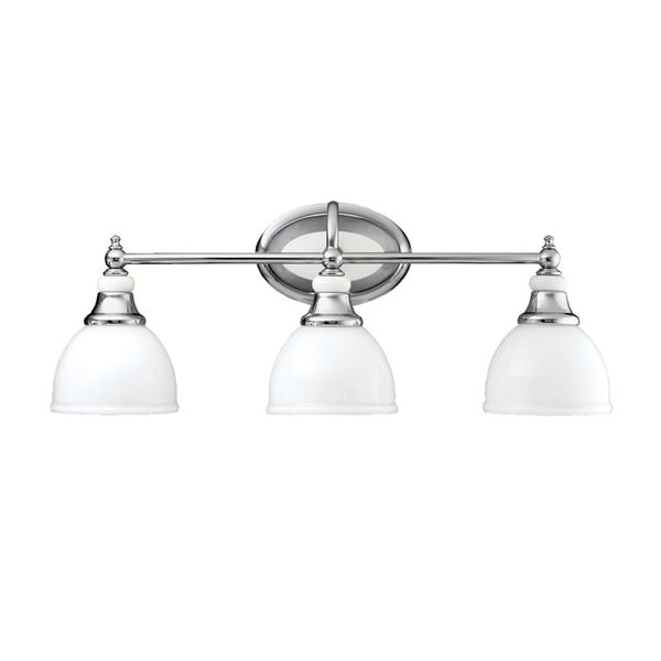 chrome bathroom ceiling light fixtures