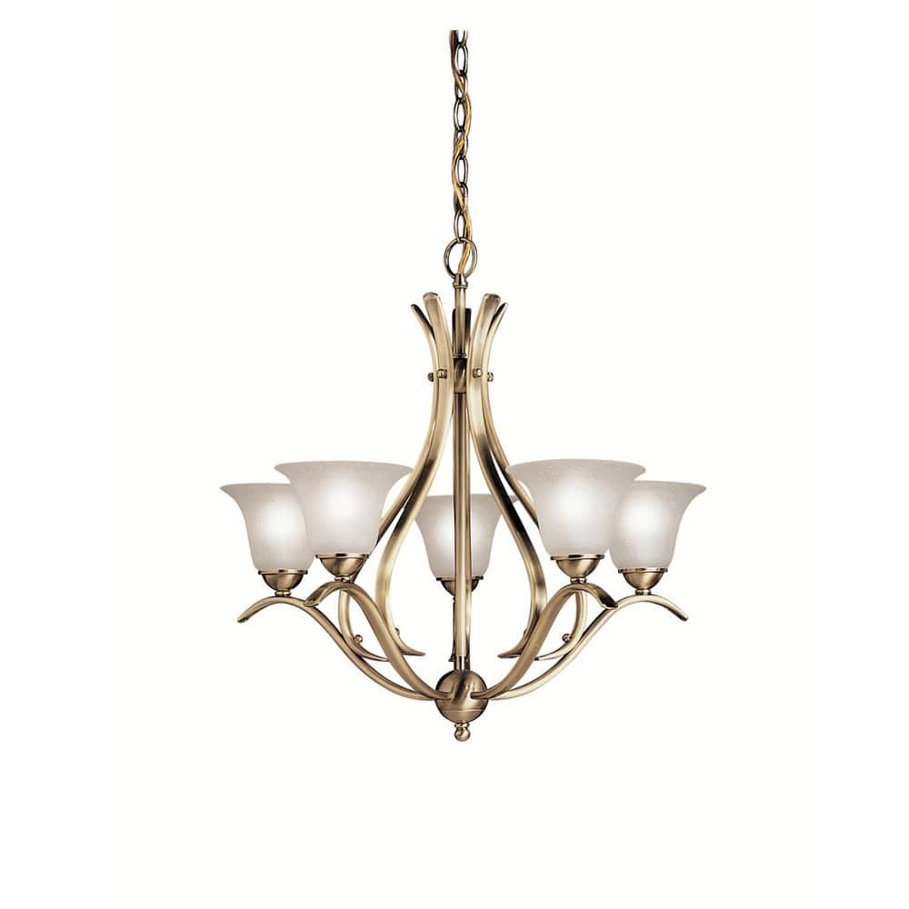 Kichler Lighting Dover 5-light Antique Brass Chandelier