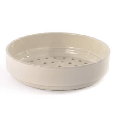 BergHOFF RON White Ceramic 10-inch Steamer Insert