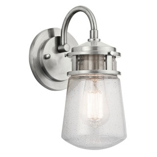 Kichler Lighting Lyndon Collection 1 Light Brushed Aluminum Kichler Lighting Lyndon Collection