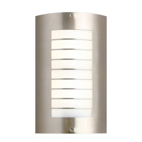 Kichler Lighting Newport Collection 2-light Brushed Nickel Outdoor Wall Sconce