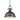 Golden Lighting Duncan Steel 1-light Pendant with Rubbed-bronze Chain and Shade