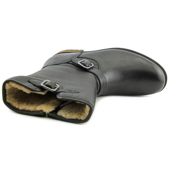 ugg chaney black leather