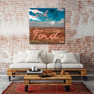 Olivia Rose 'Seek & Find' Inspirational Canvas Art