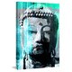 preview thumbnail 1 of 5, Marmont Hill - 'Buddha Giant' by Rick Martin Painting Print on Wrapped Canvas - Multi-Color