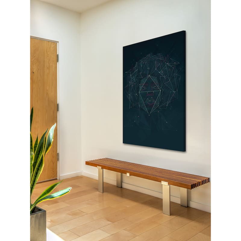 Marmont Hill - 'Jimi' by Jason Detmer Painting Print on Wrapped Canvas - Multi-Color