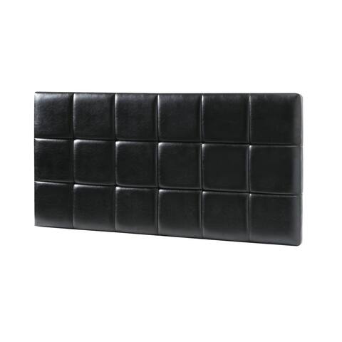 LYKE Home Faux Leather Twin-size Wall Mounted Headboard