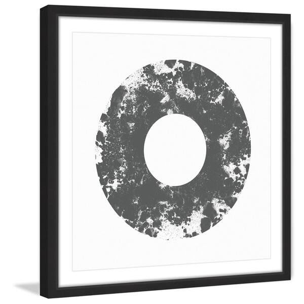 slide 1 of 6, Marmont Hill - Handmade Zero Framed Print