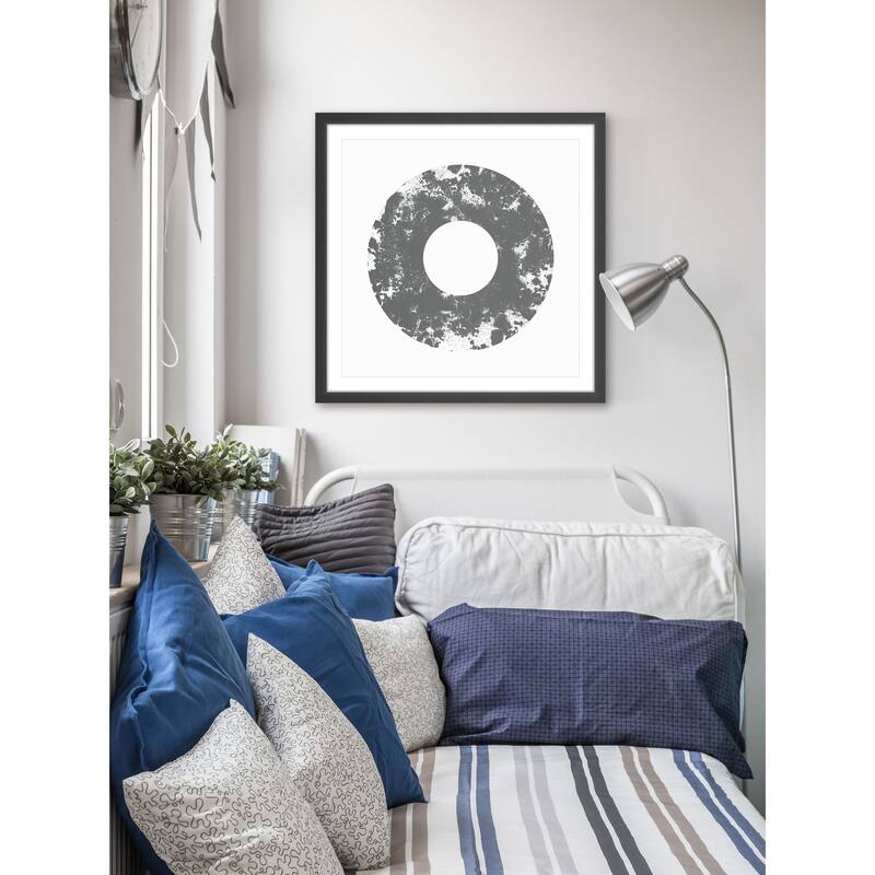 Marmont Hill - 'Zero' by Bryon White Framed Painting Print - Multi-Color