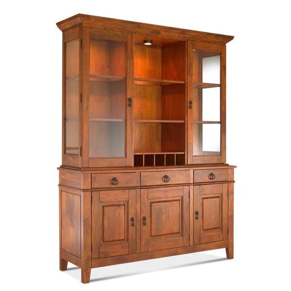 Made To Order Klaussner Furniture Urban Craftsmen Gold Tone Wood Dining Buffet And Hutch Made To Order Klaussner Furniture Urban Craftsmen Gold Tone Wood Dining Buffet And Hutch