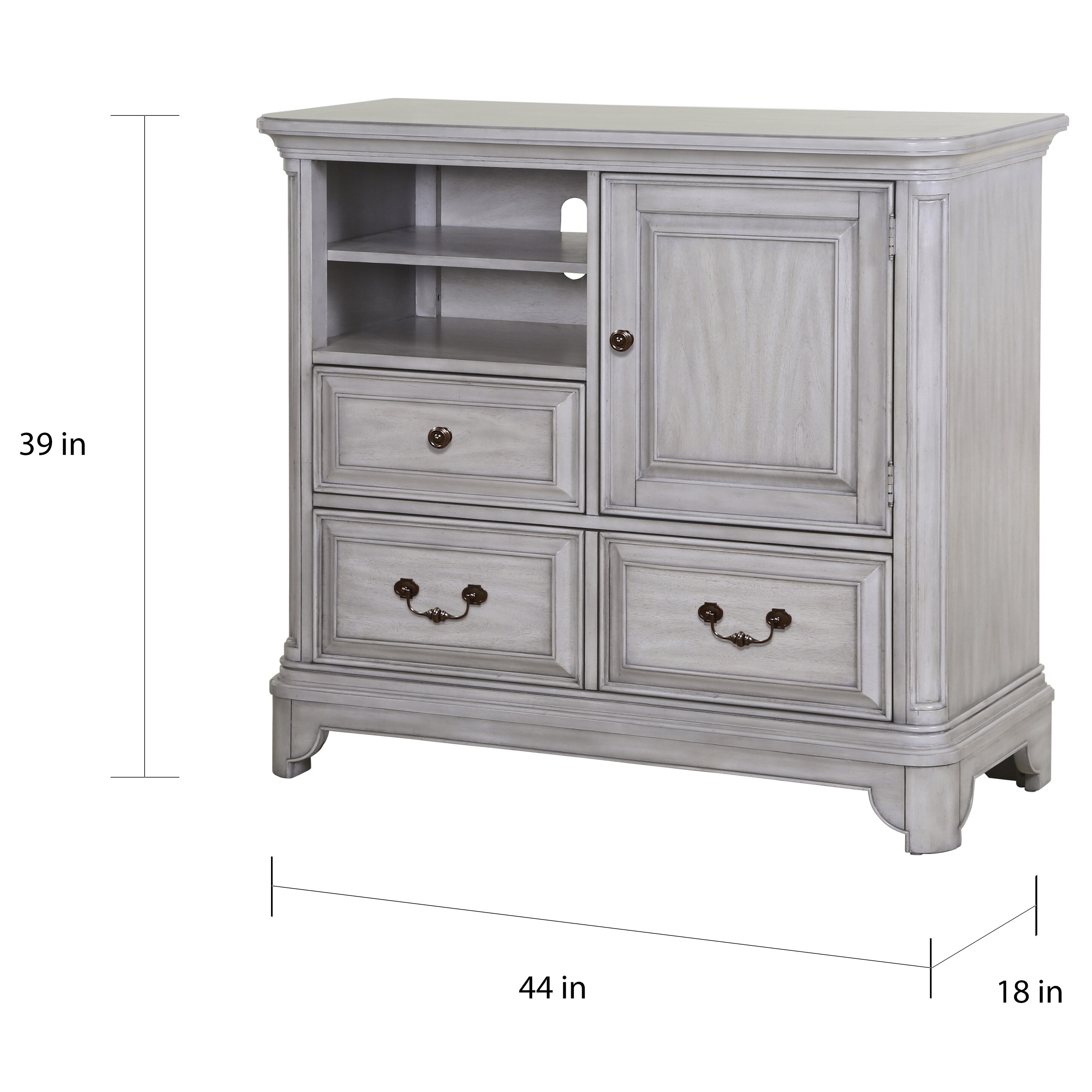 Shop Magnussen Home Furnishings Windsor Lane Weathered Grey Wood 2