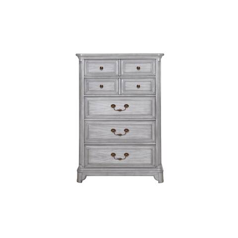 Magnussen Home Furnishings Windsor Lane Weathered Grey Wood 5-drawer Chest