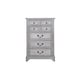 preview thumbnail 1 of 0, Magnussen Home Furnishings Windsor Lane Weathered Grey Wood 5-drawer Chest