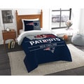 The Northwest Company NFL New England Patriots Draft Twin 2-piece Comforter Set