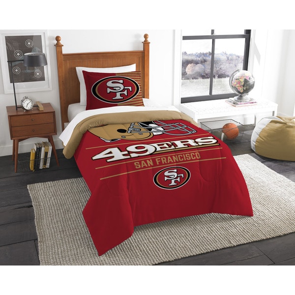 The Northwest Company NFL San Francisco 49ers Draft Twin 2-piece Comforter Set