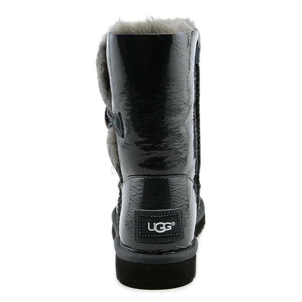 black patent leather ugg boots