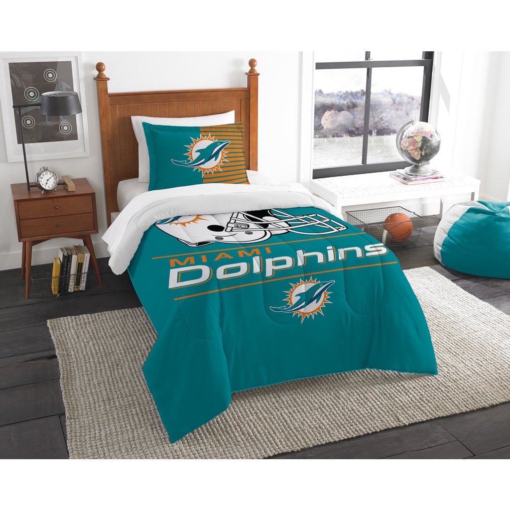 Official Miami Dolphins Bed & Bath Supplies, Dolphins Bedding, Blankets,  Throws