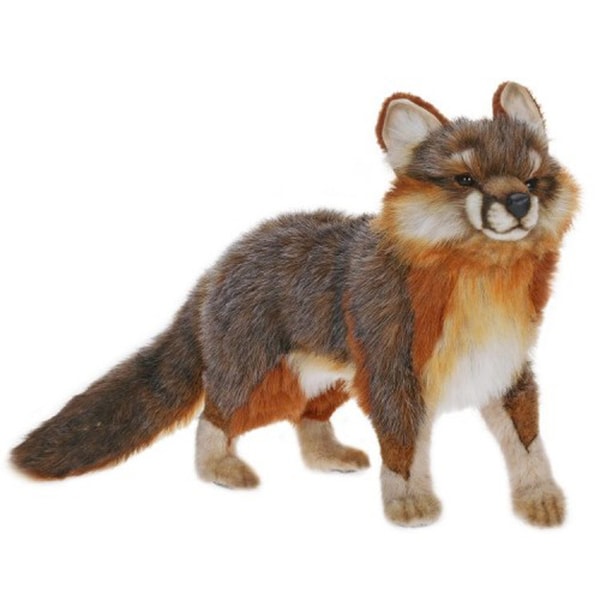 gray fox plush