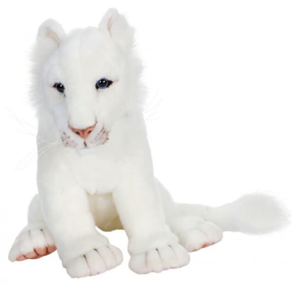 white lion plush