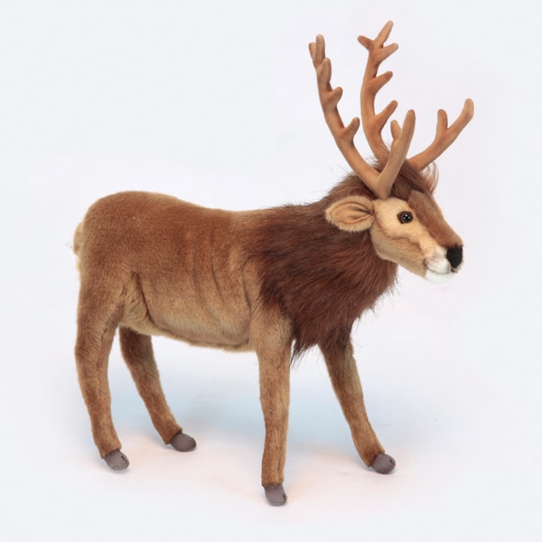 Hansa Brown Reindeer Plush Toy