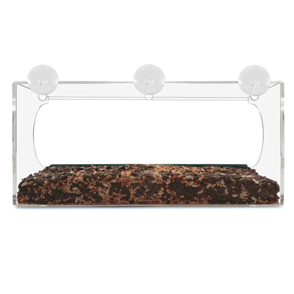 Shop Grateful Gnome Long Window Bird Feeder Ships To Canada