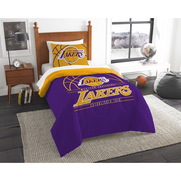 The Northwest Company NBA Los Angeles Lakers Reverse Slam Twin 2-piece Comforter Set
