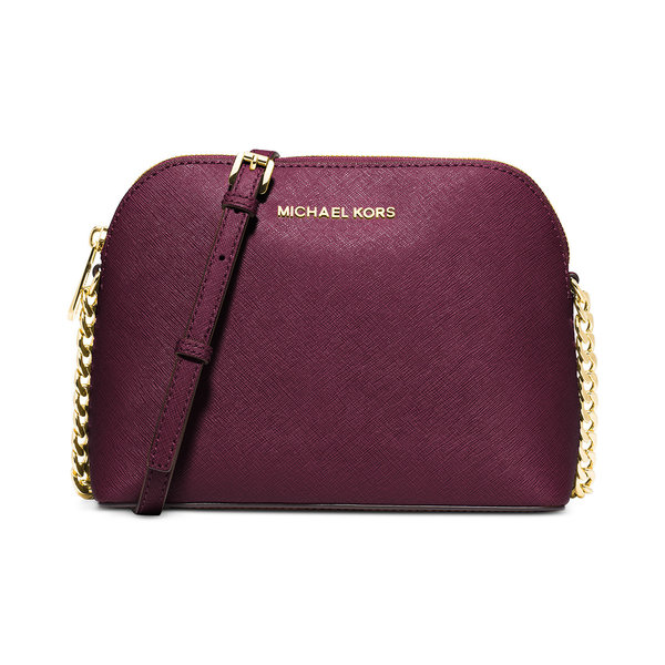 michael kors plum crossbody