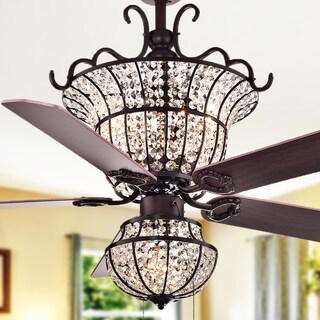 Buy Crystal Ceiling Fans Online at Overstock.com | Our Best Lighting ...