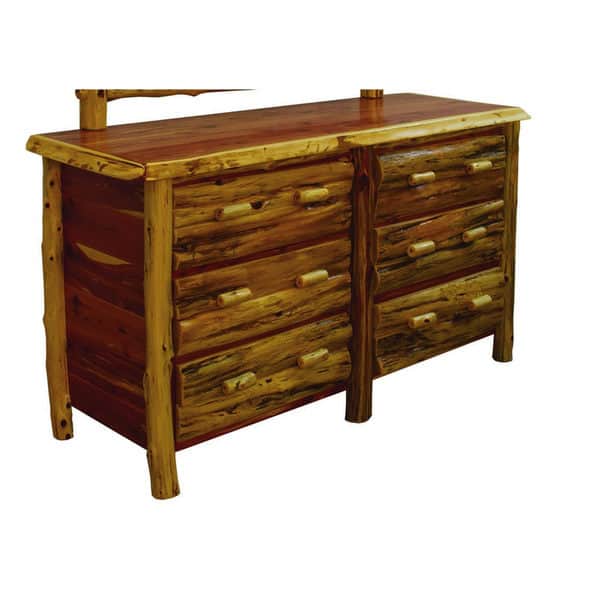 red 6 drawer dresser Rae 6 Drawer 54'' W Double Dresser BedroomFurnitureDesign