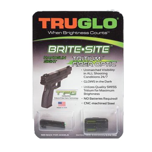 TruGlo TFO Ruger LC Set RS Yellow Handgun Sight