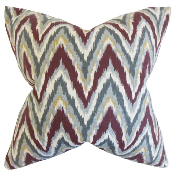 Matisse Zigzag Euro Sham Currant Overstock 13332120