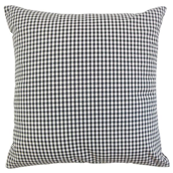 plaid euro pillow shams