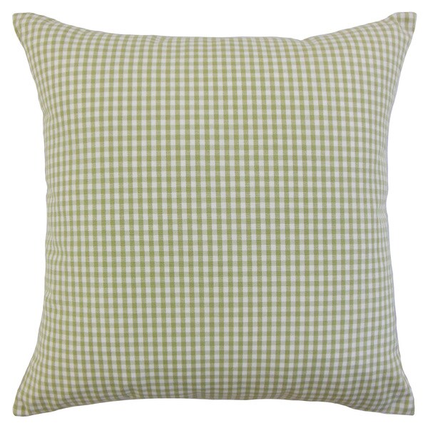 Keats Plaid Euro Sham Sage