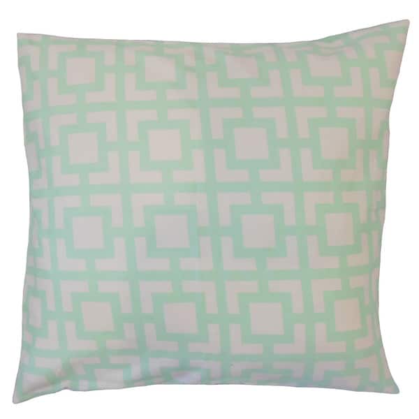 Ianto Geometric Euro Sham Mint - Bed Bath & Beyond - 13332822