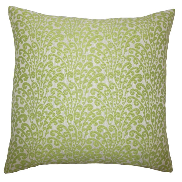 Ilkay Floral Euro Sham Green Overstock 13333069