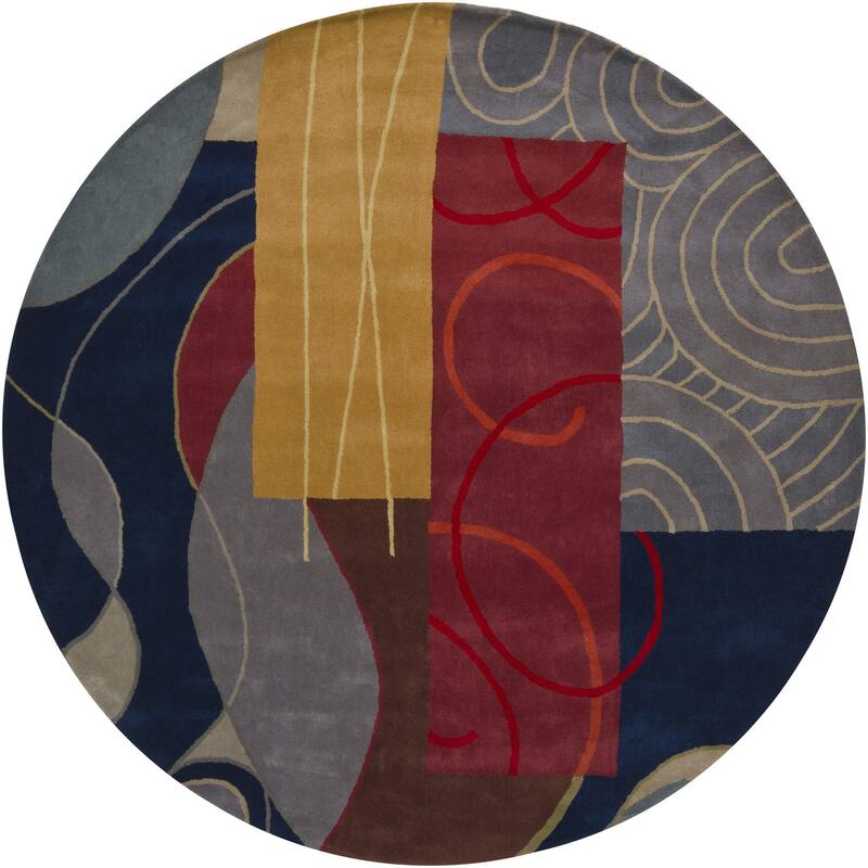 Artist's Loom Hand-Tufted Contemporary Abstract Pattern New Zealand ...