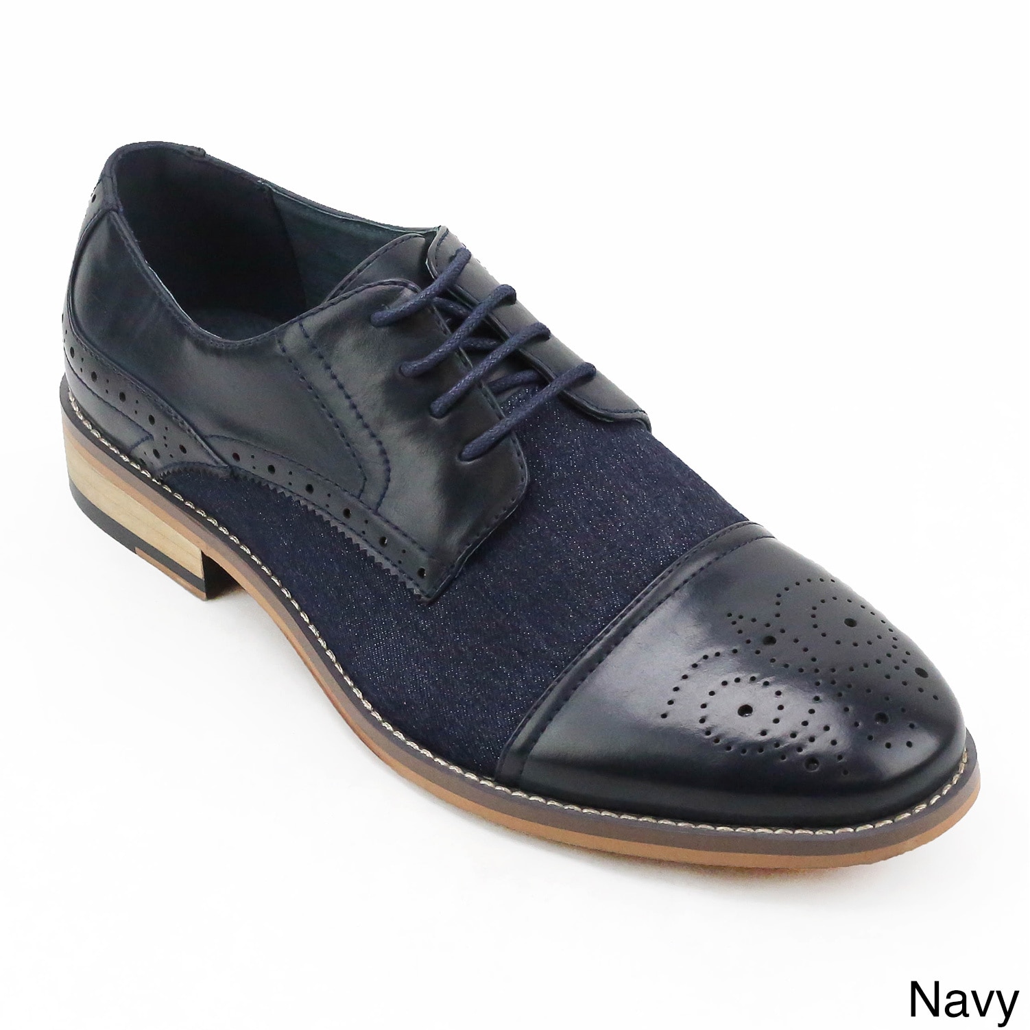 george men's shoes leather