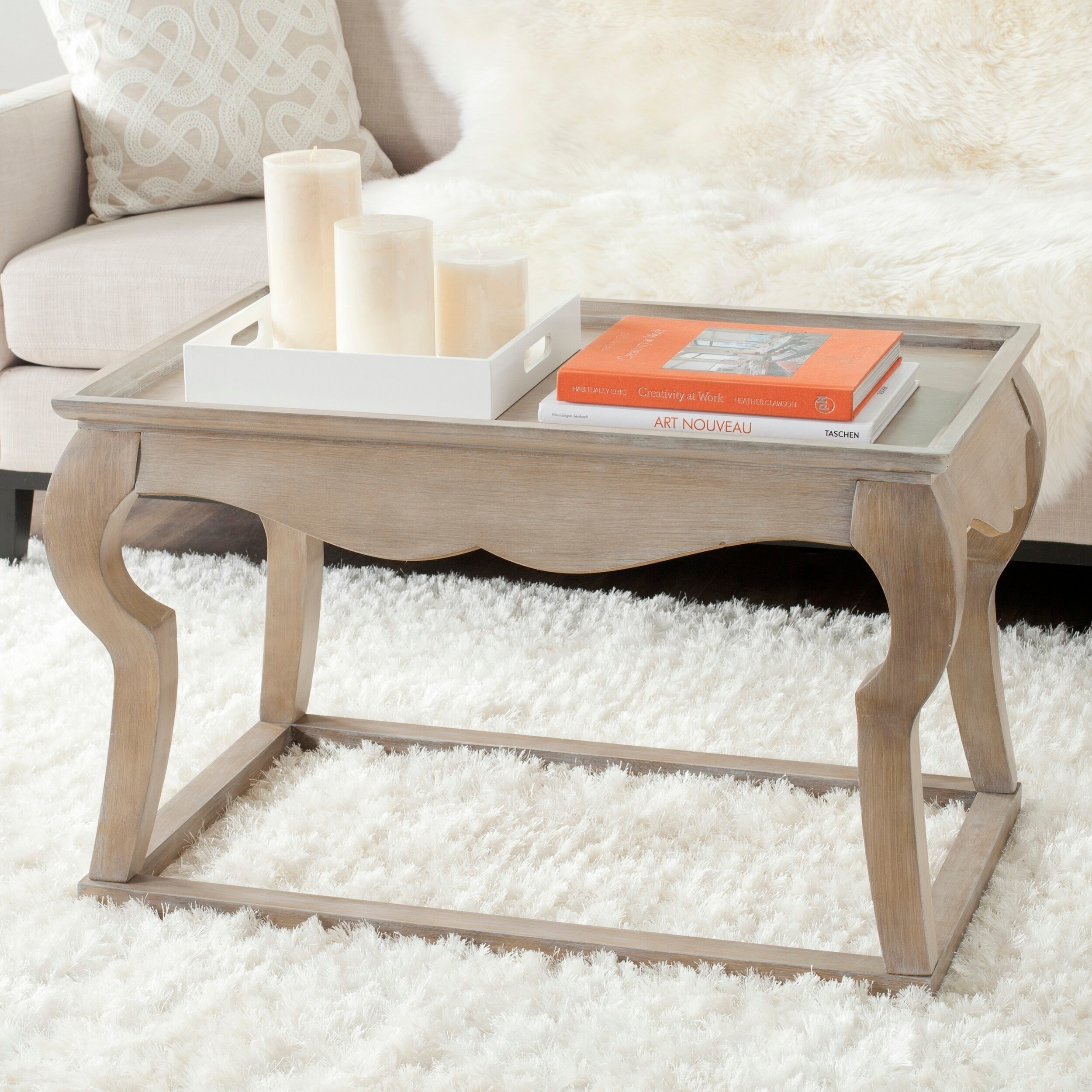 Shop Safavieh Preston Coffee Table Grey Overstock 13339582