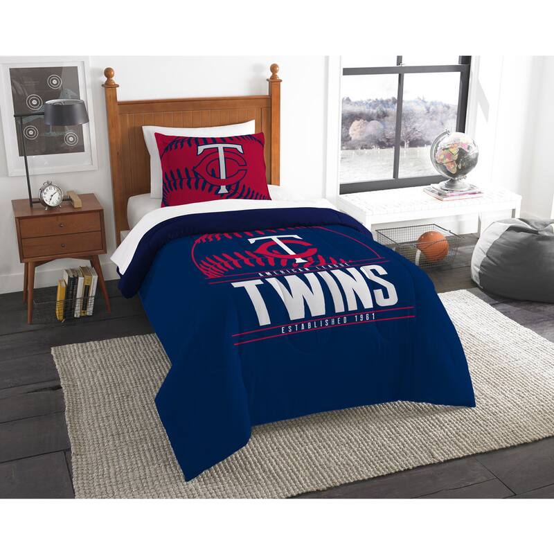 The Northwest Company MLB Minnesota Twins Grandslam Twin 2-piece Comforter Set